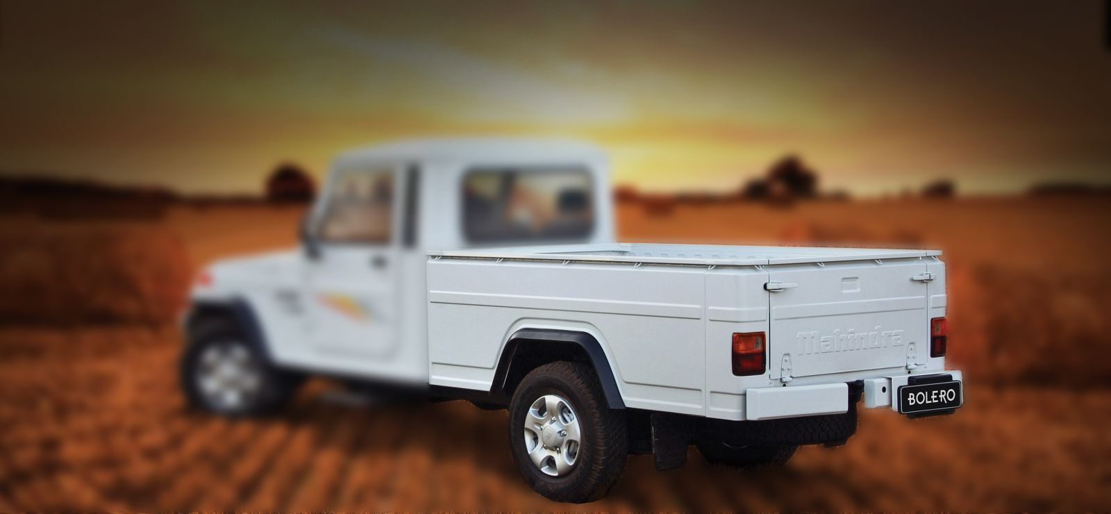 Mahindra Bolero single-cab cargo built by Trikaya